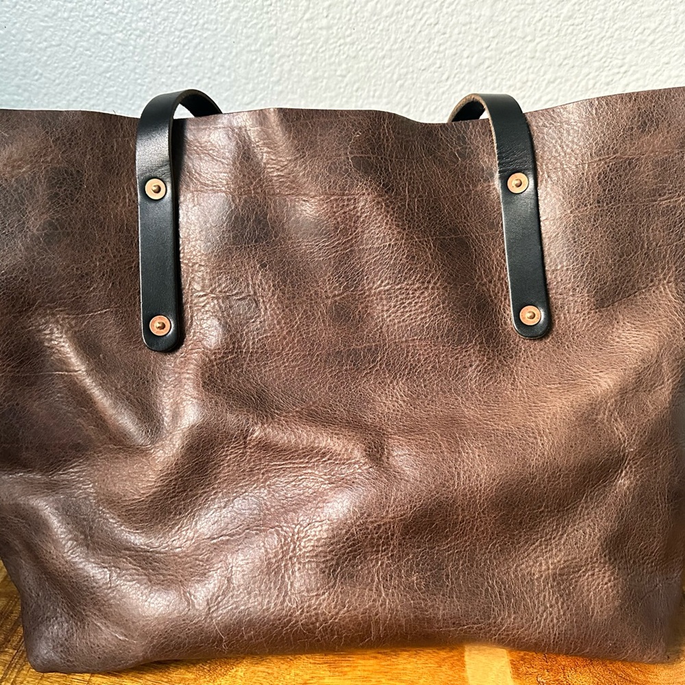 Go Forth Goods Large Charcoal Bison Tote